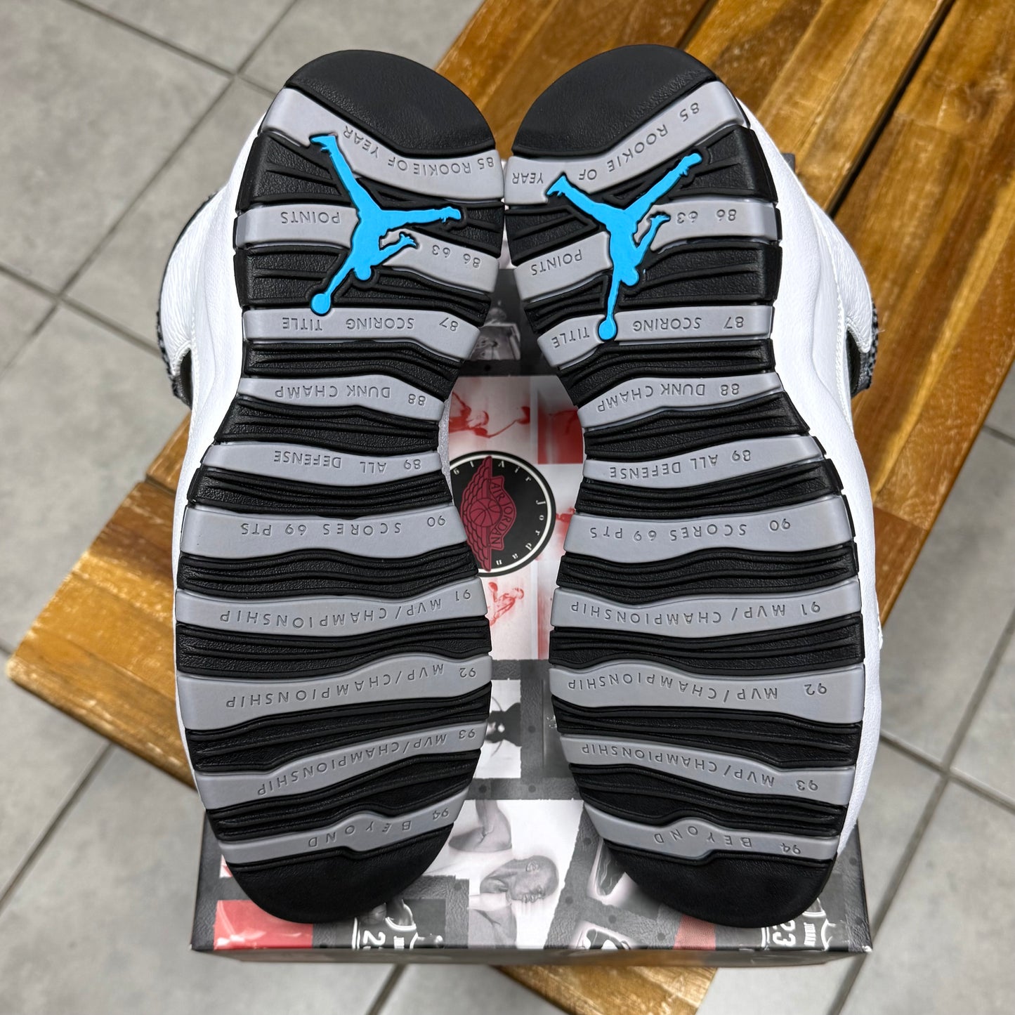 Jordan 10 Retro Steel 2025 (Worn)