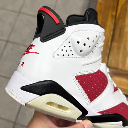Jordan 6 Carmine (Worn)