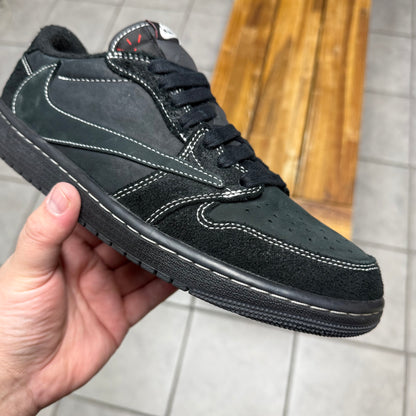 Jordan 1 Low OG x Travis Scott Black Phantom (Worn)