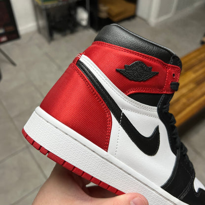 Jordan 1 High Satin Black Toe (Women’s/Worn)