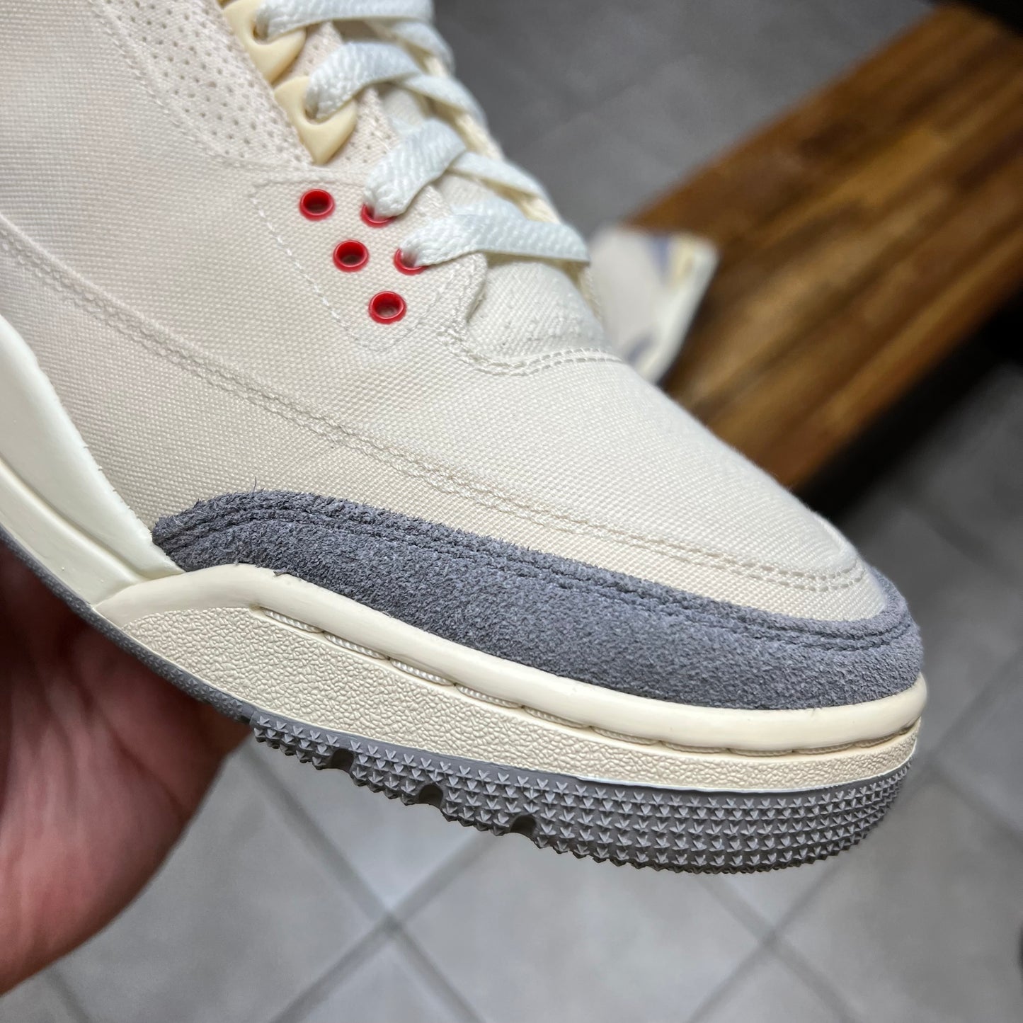 Jordan 3 Muslin (Worn)