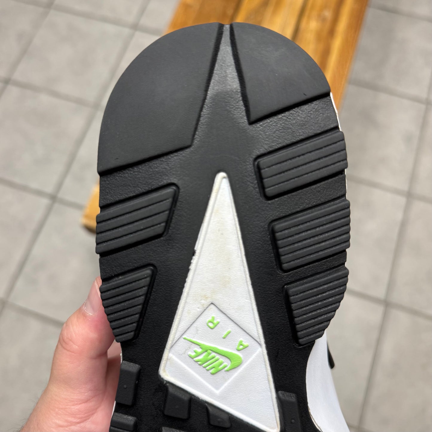Air Huarache Scream Green 2014 (Worn)