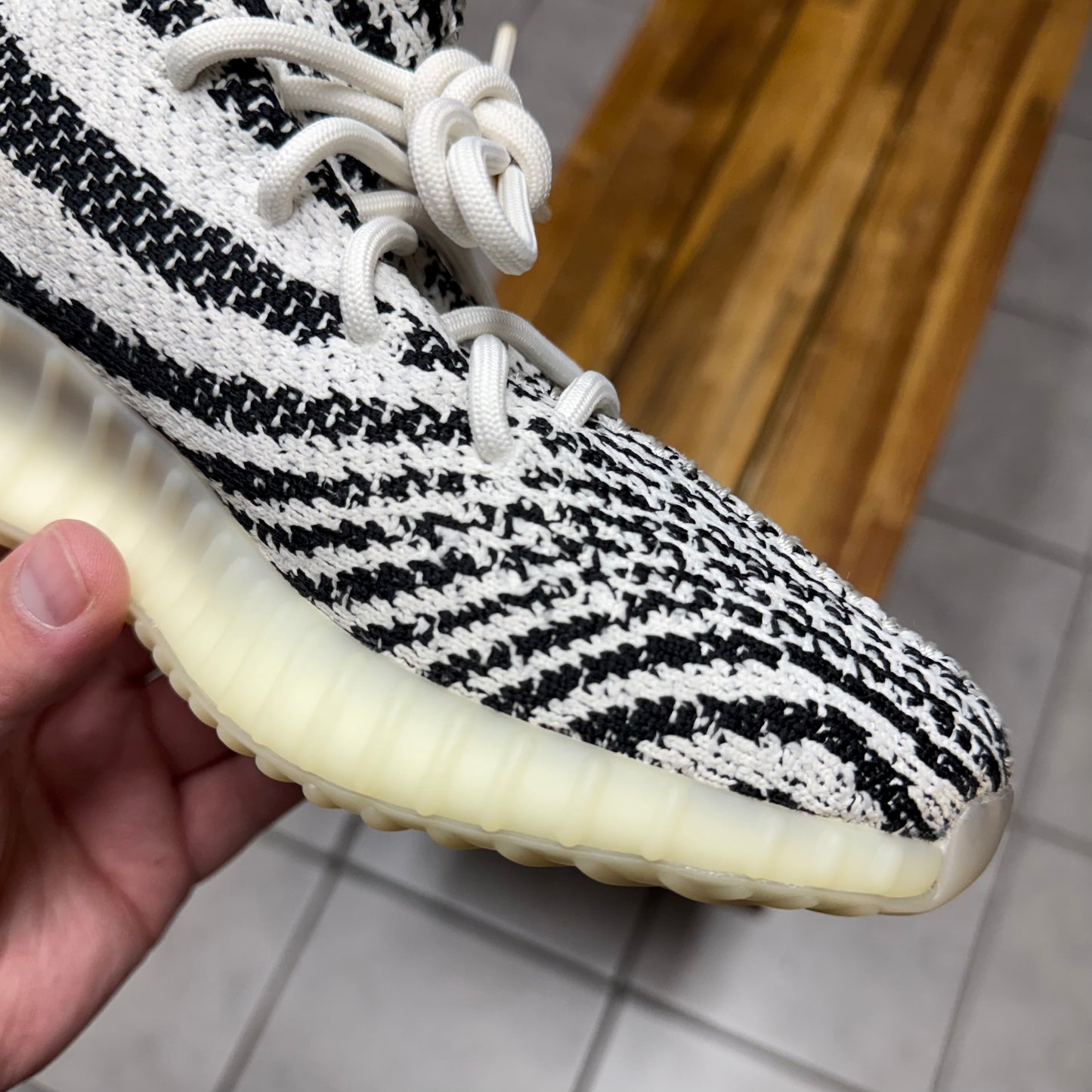 Yeezy 350 V2 Zebra (Worn)