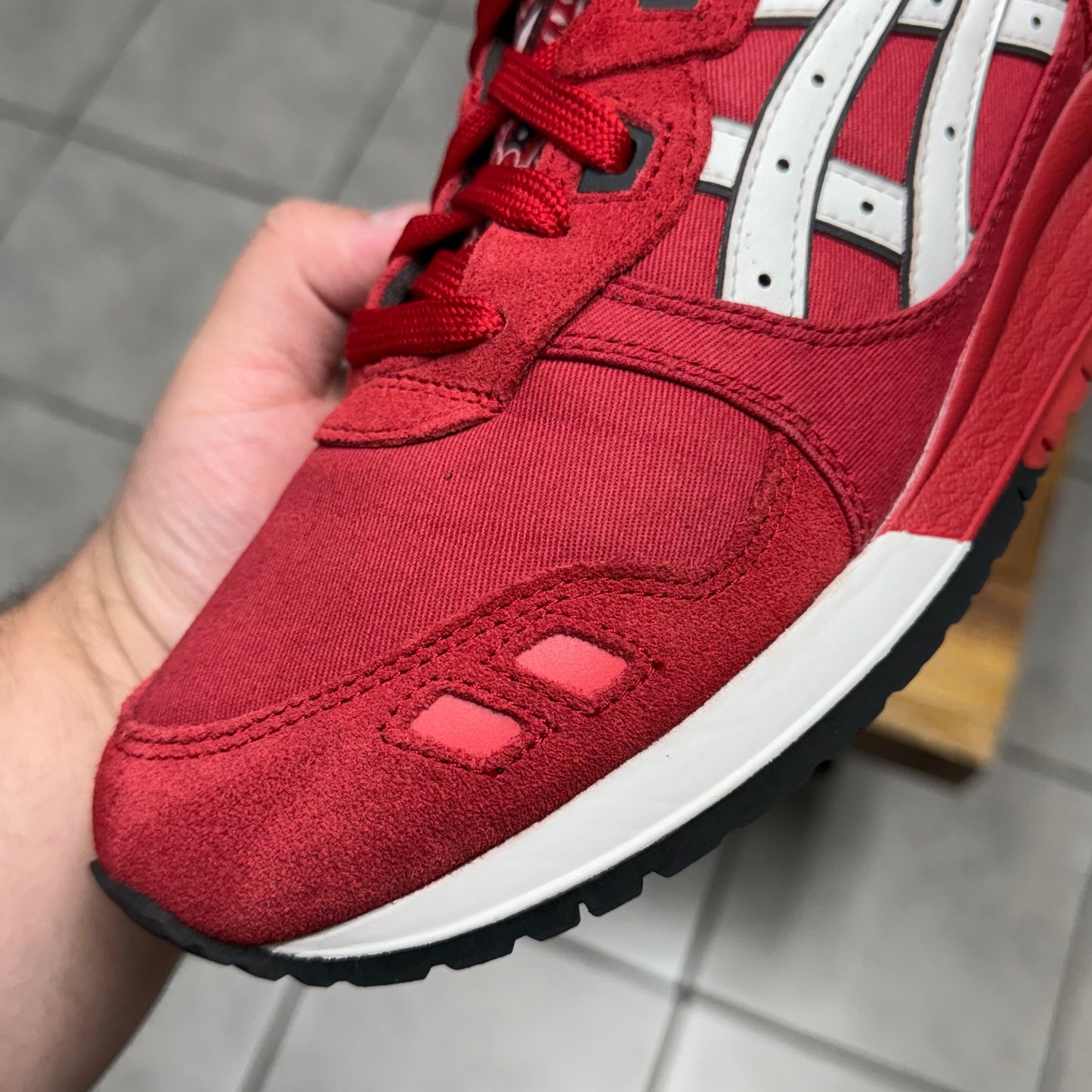 ASICS Gel Lyte 3 Red Bandana (Worn)