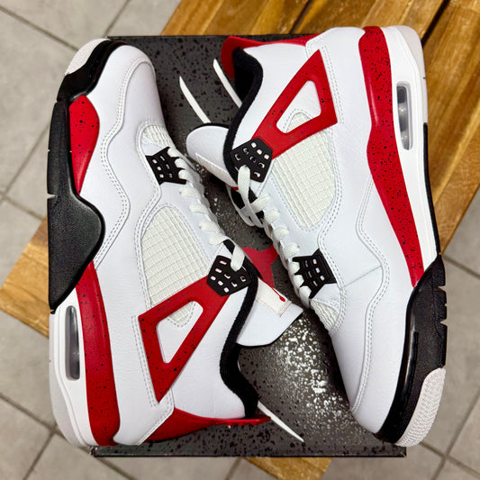 Jordan 4 Red Cement (Worn)
