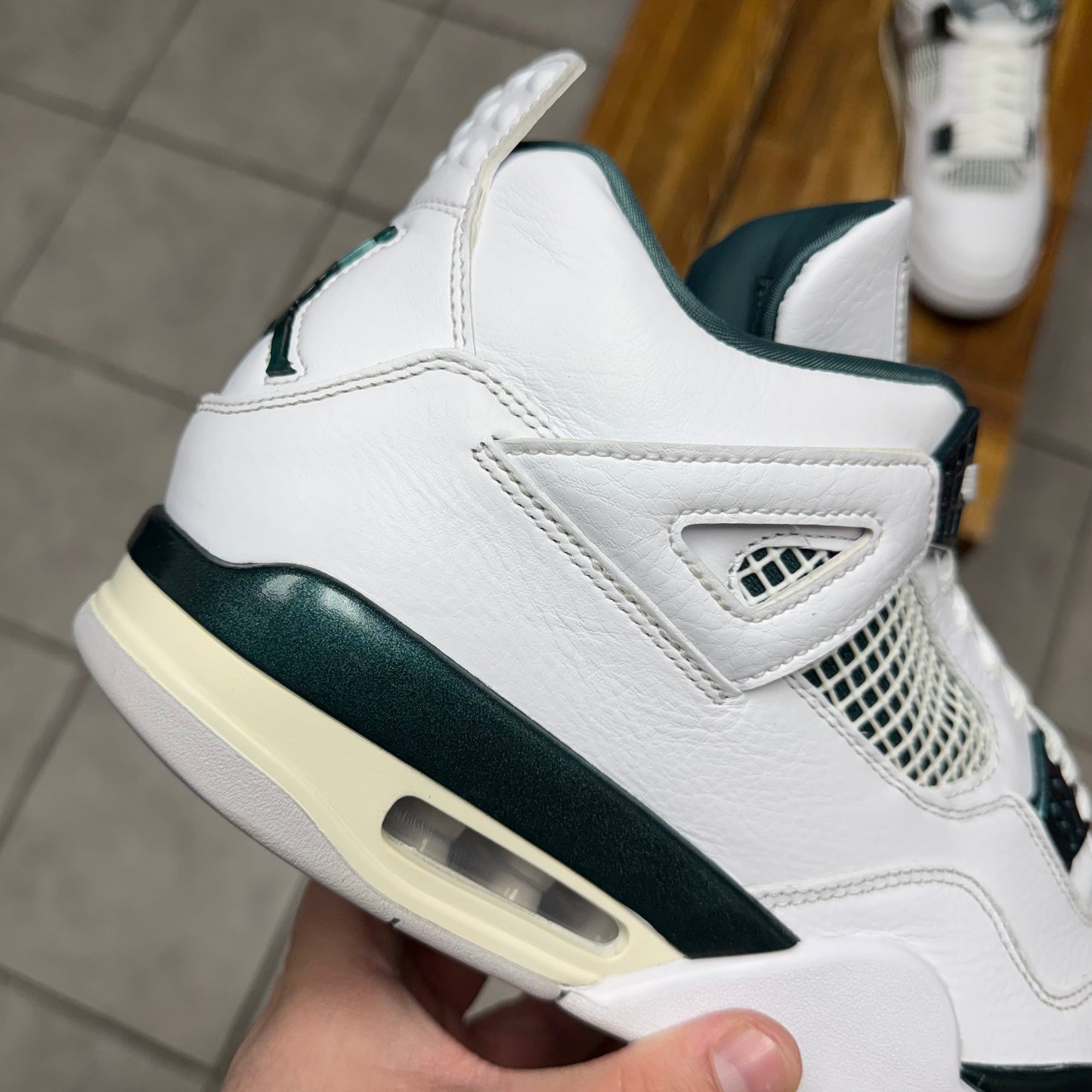 Jordan 4 Oxidized Green (Worn)