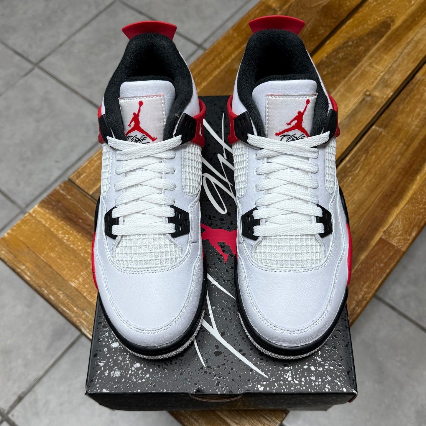Jordan 4 Red Cement