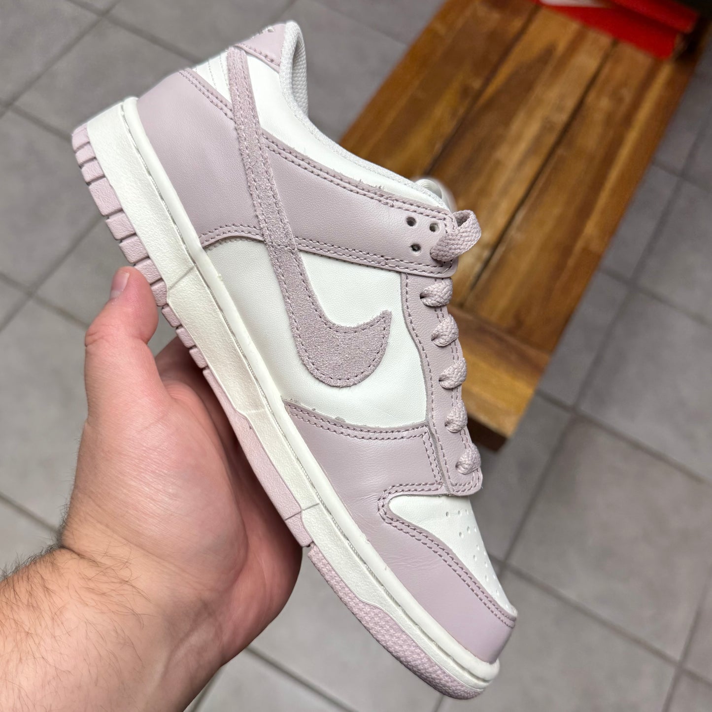 Dunk Low 'Particle Rose' (GS/Worn)