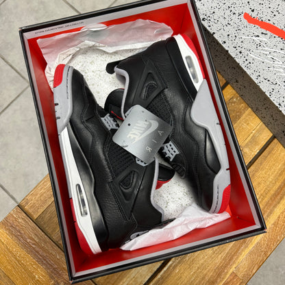 Jordan 4 Bred Reimagined (Worn)