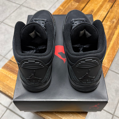 Jordan 3 Black Cat 2025