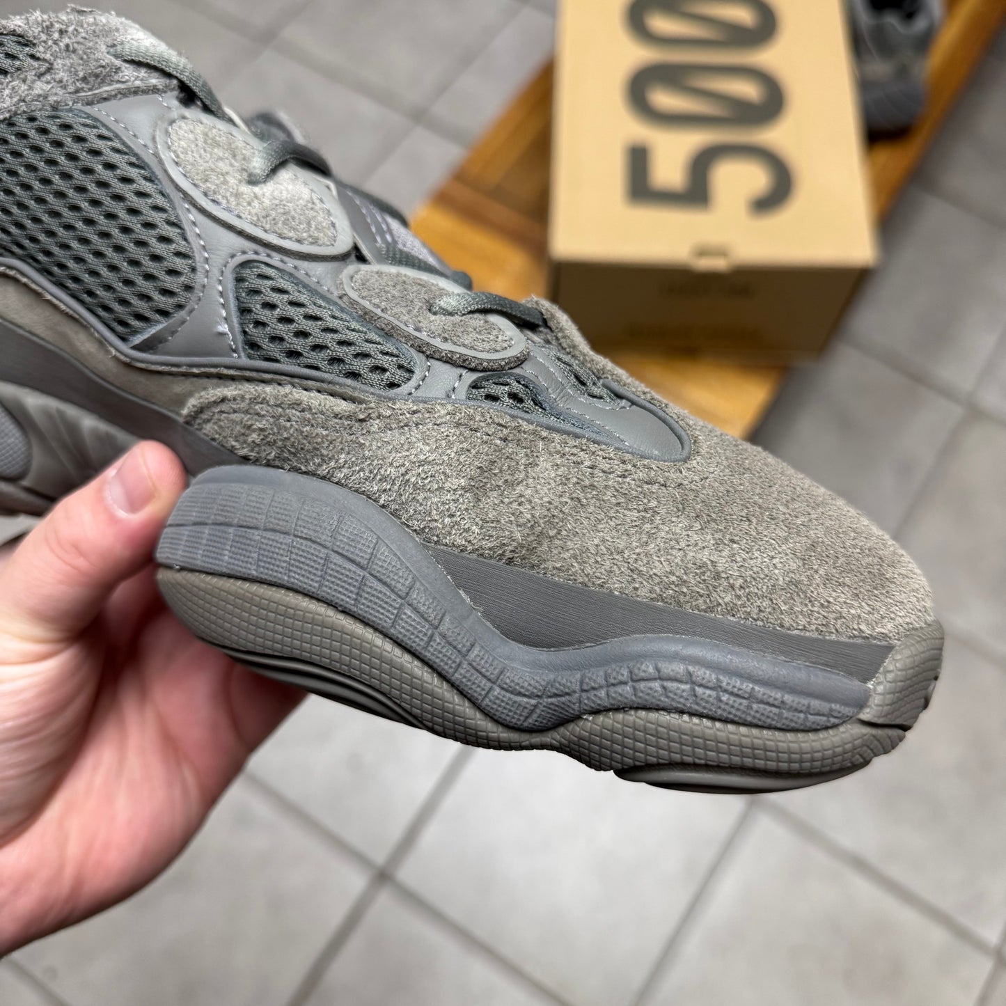 Yeezy 500 Granite (Worn)