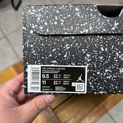 Jordan 4 Military Black (Worn)