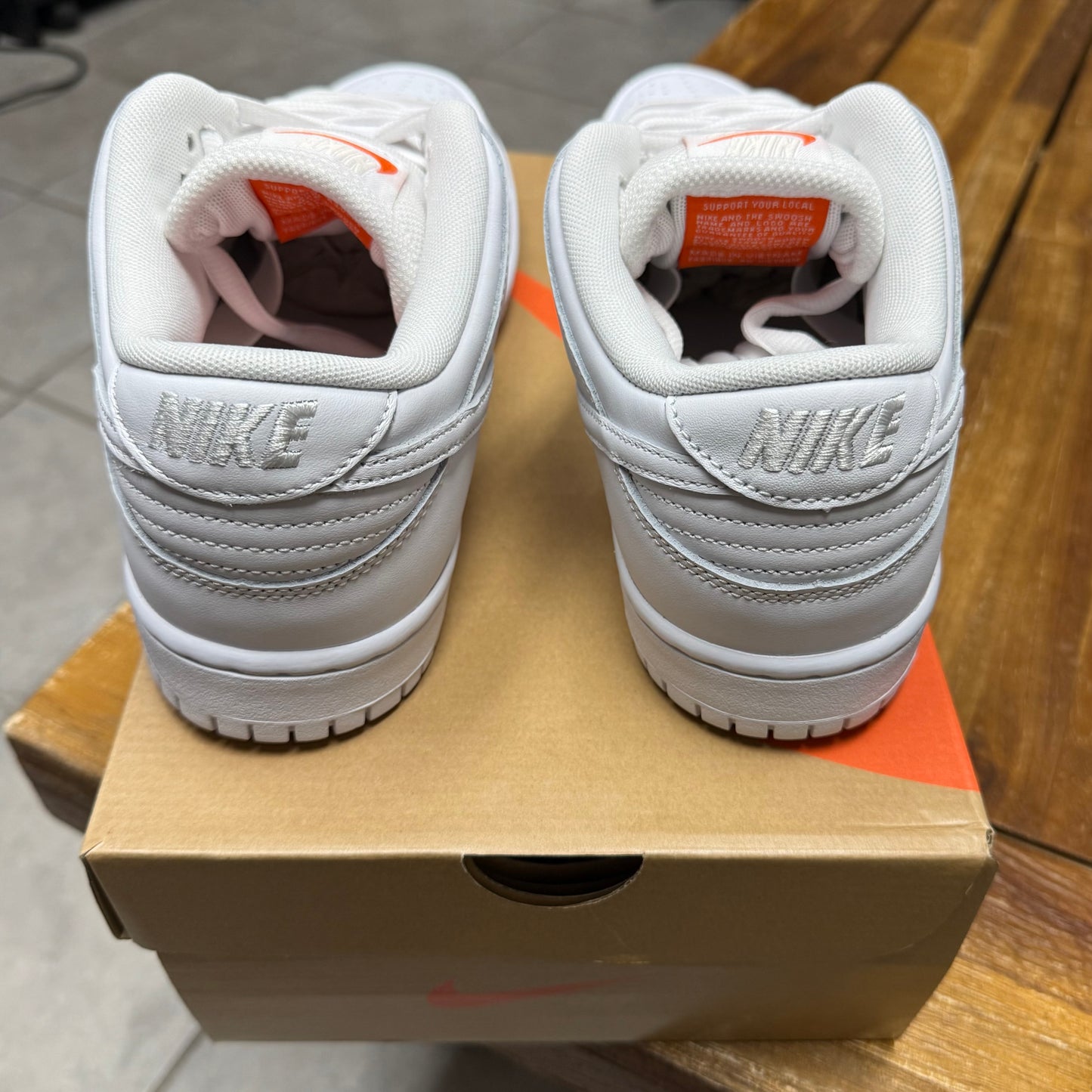 Dunk Low Pro SB Triple White