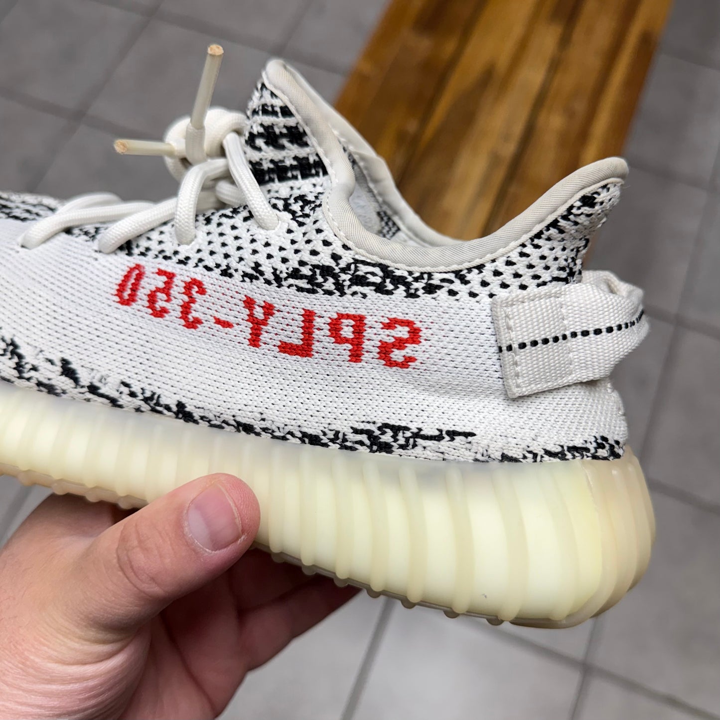 Yeezy 350 V2 Zebra (Worn)