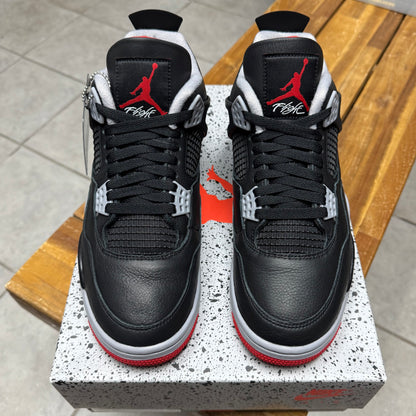 Jordan 4 Bred Reimagined (Worn)