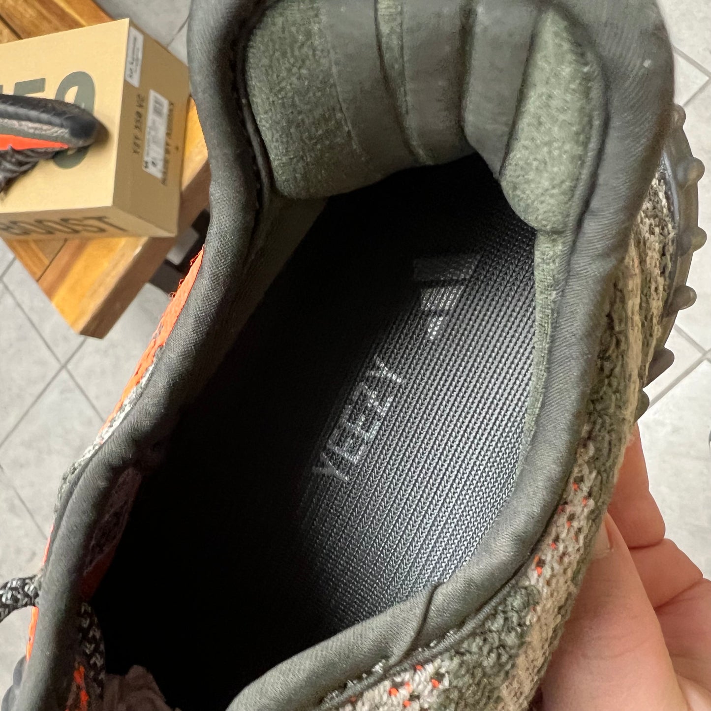 Yeezy 350 V2 Carbon Beluga (Worn)