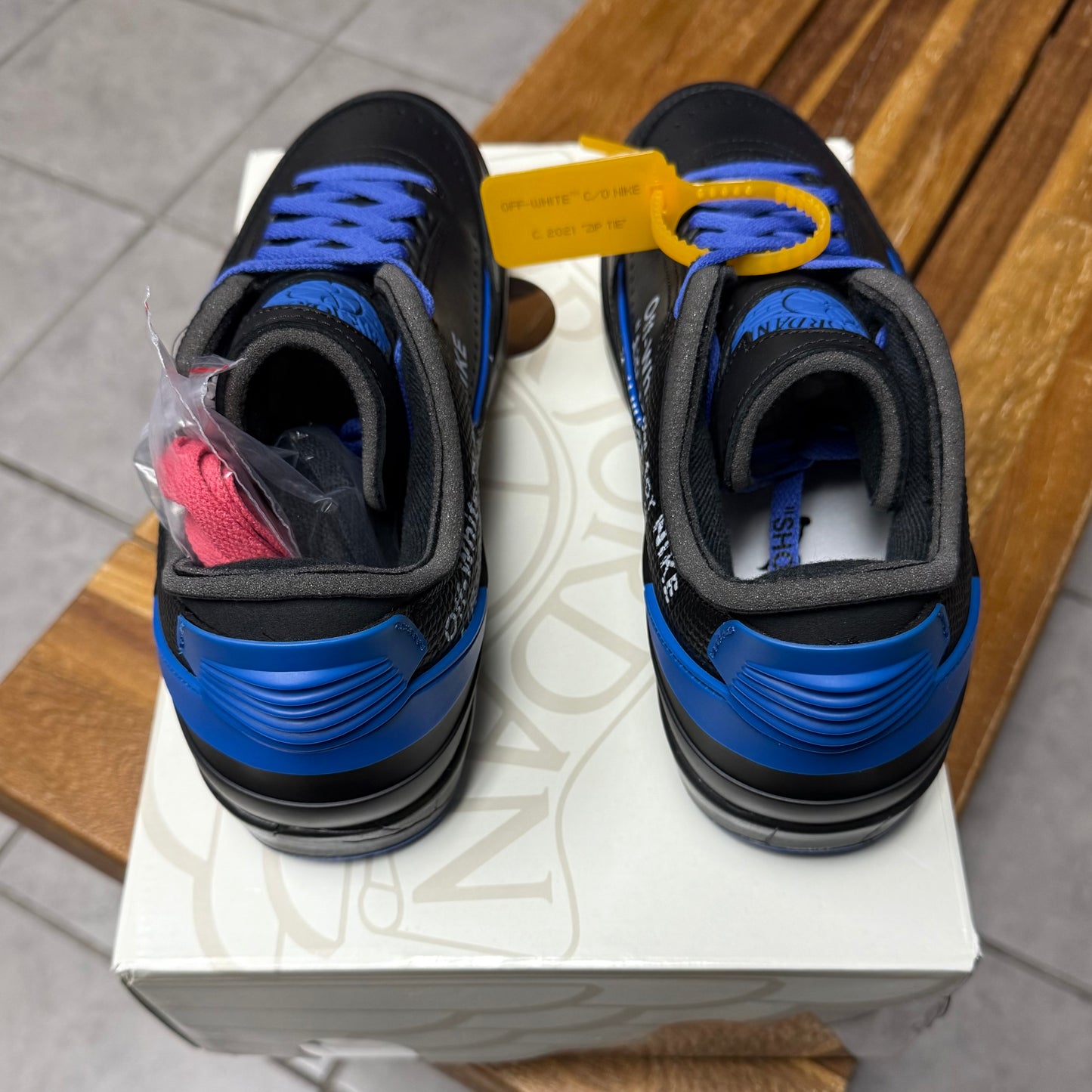 Jordan 2 Low x Off-White Black Varsity Royal