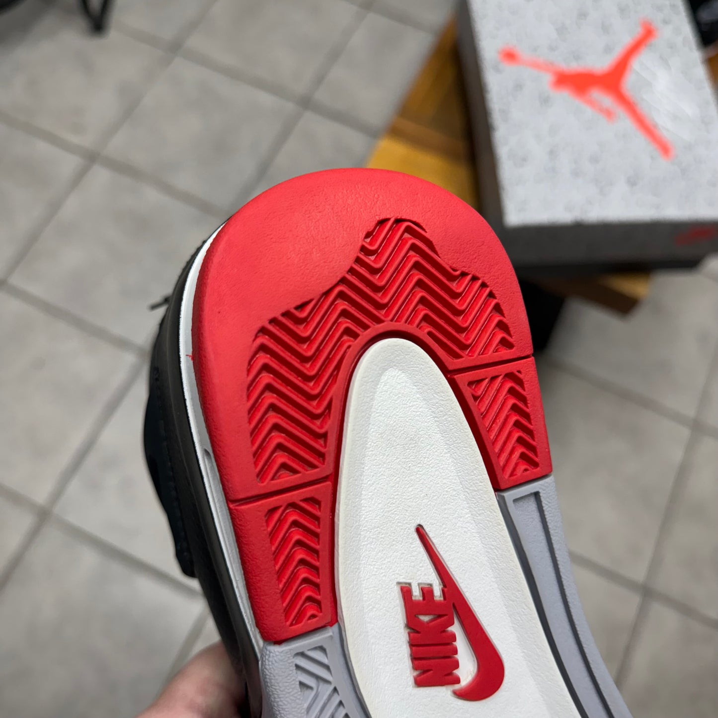 Jordan 4 Bred Reimagined (Worn)