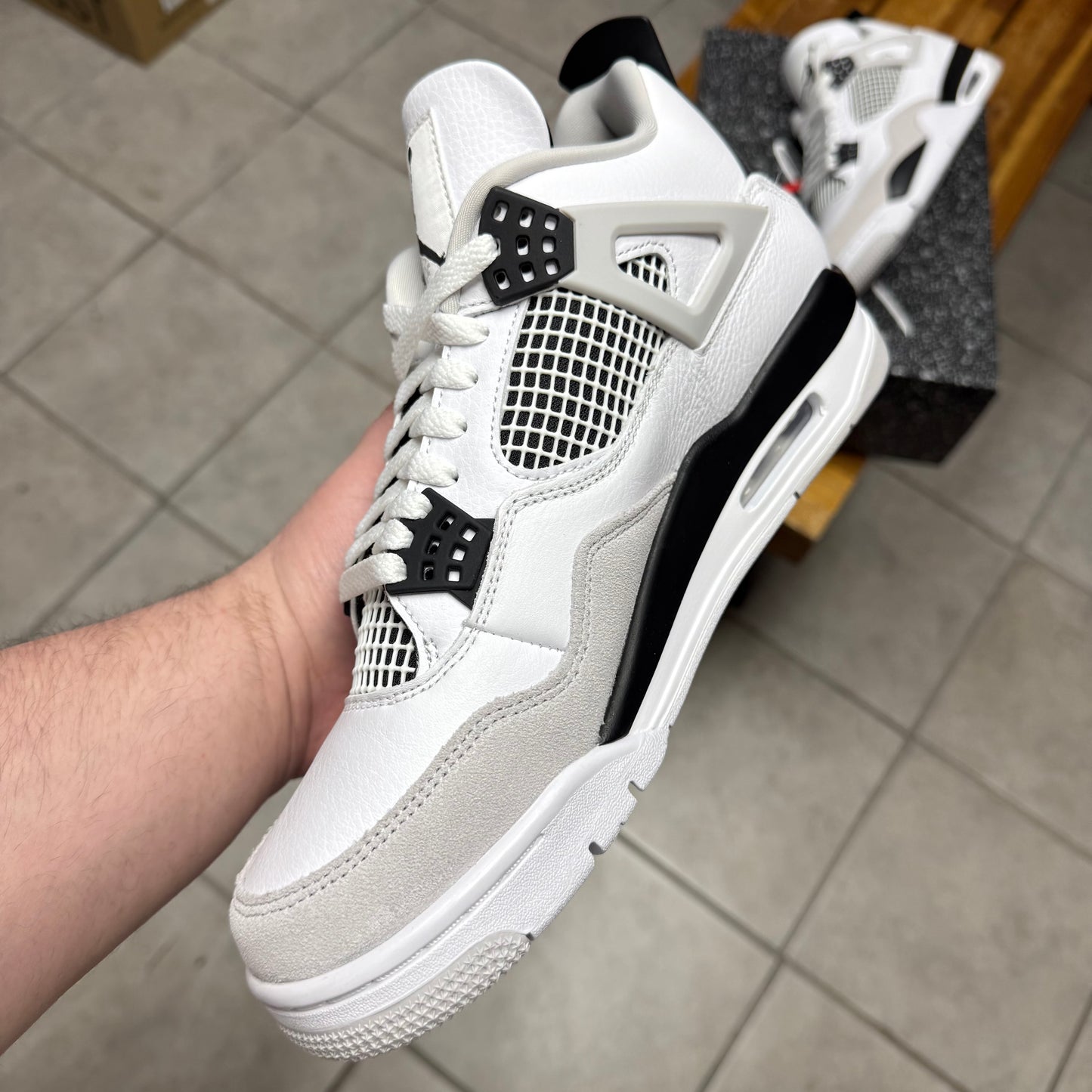 Jordan 4 Military Black