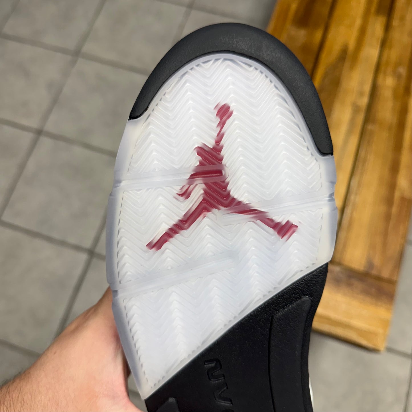 Jordan 5 White Cement (Worn)
