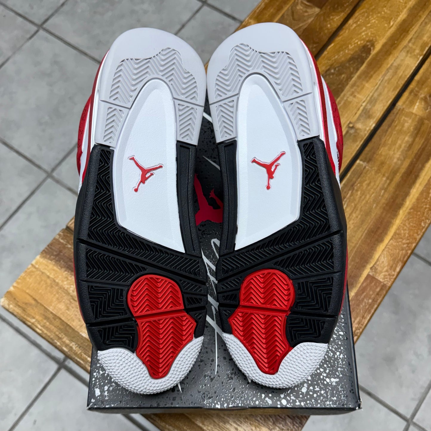 Jordan 4 Red Cement