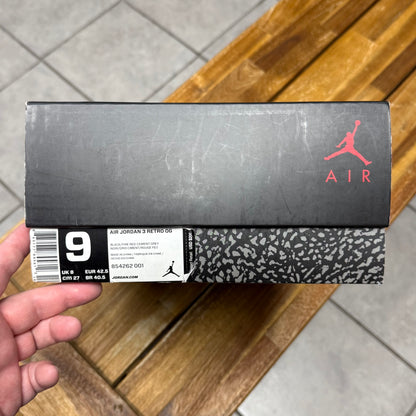 Jordan 3 Black Cement 2018 (Worn)