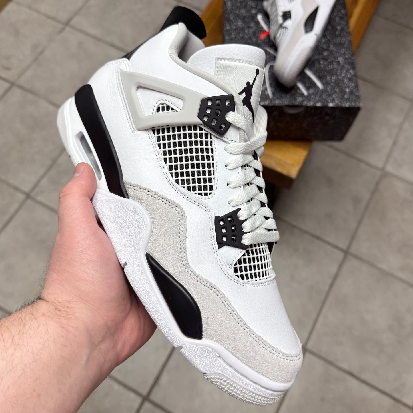 Jordan 4 Military Black