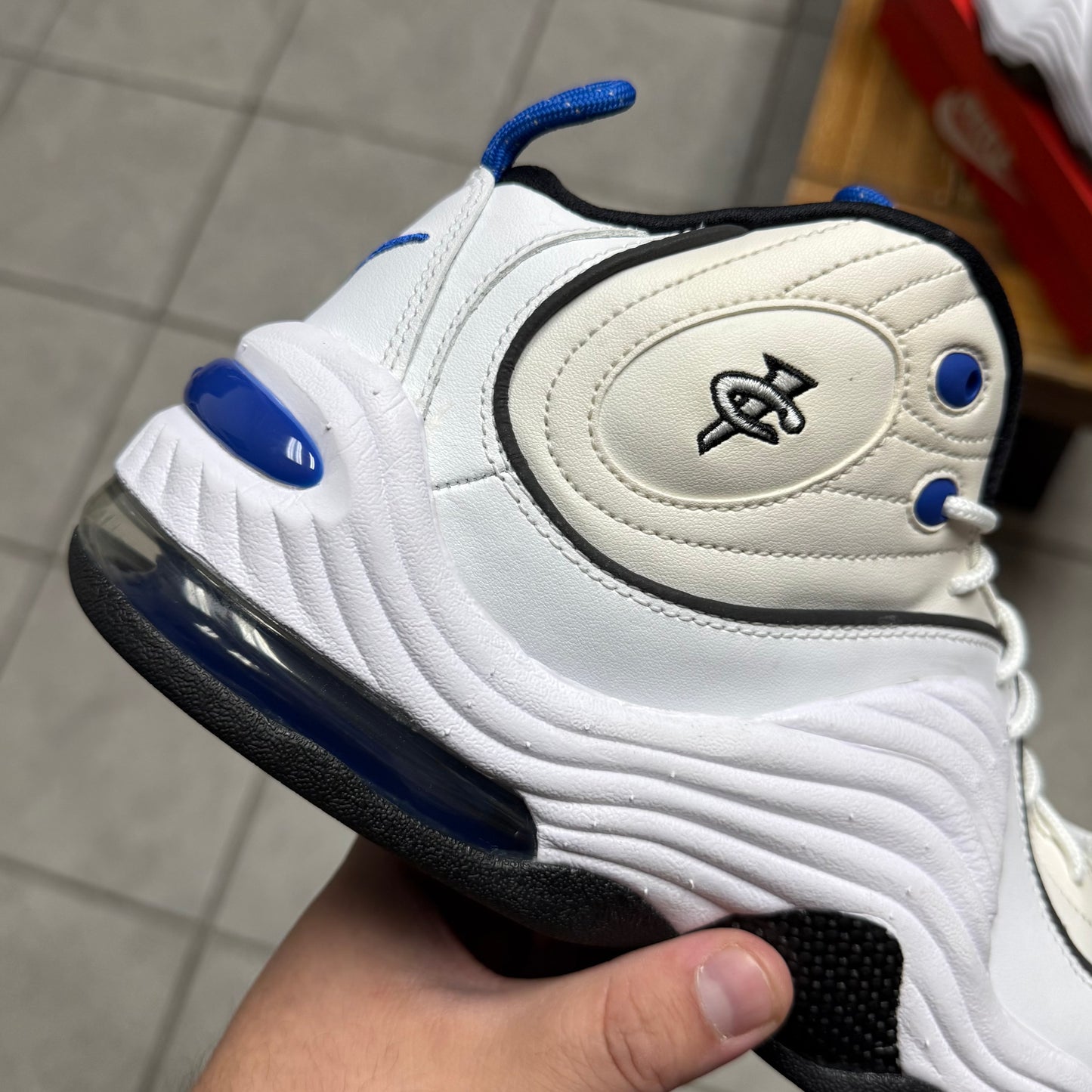 Air Penny 2 White Royal 2016 (Worn)
