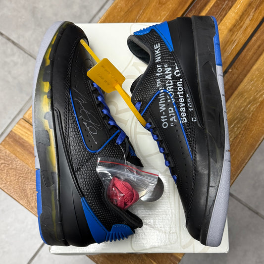 Jordan 2 Low x Off-White Black Varsity Royal