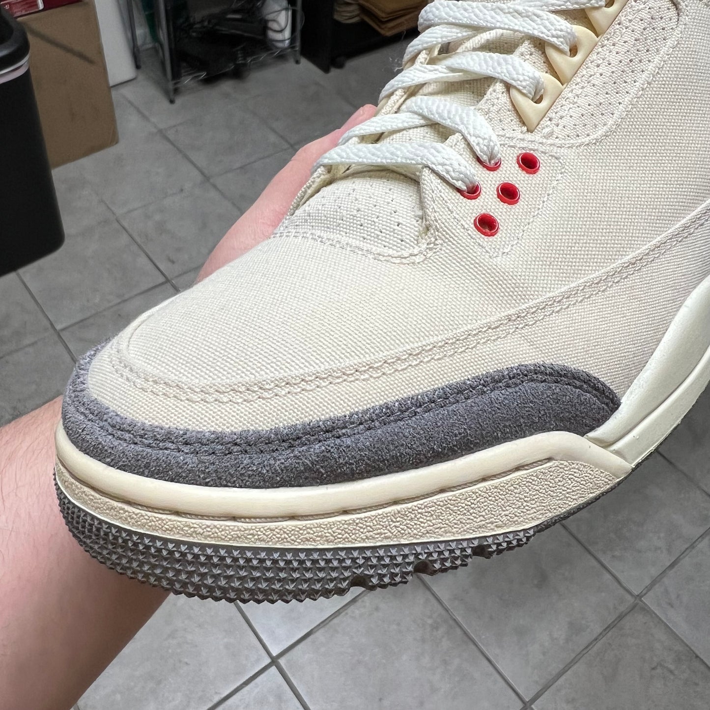 Jordan 3 Muslin (Worn)