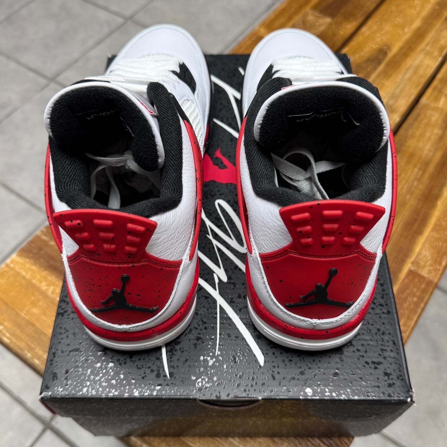 Jordan 4 Red Cement