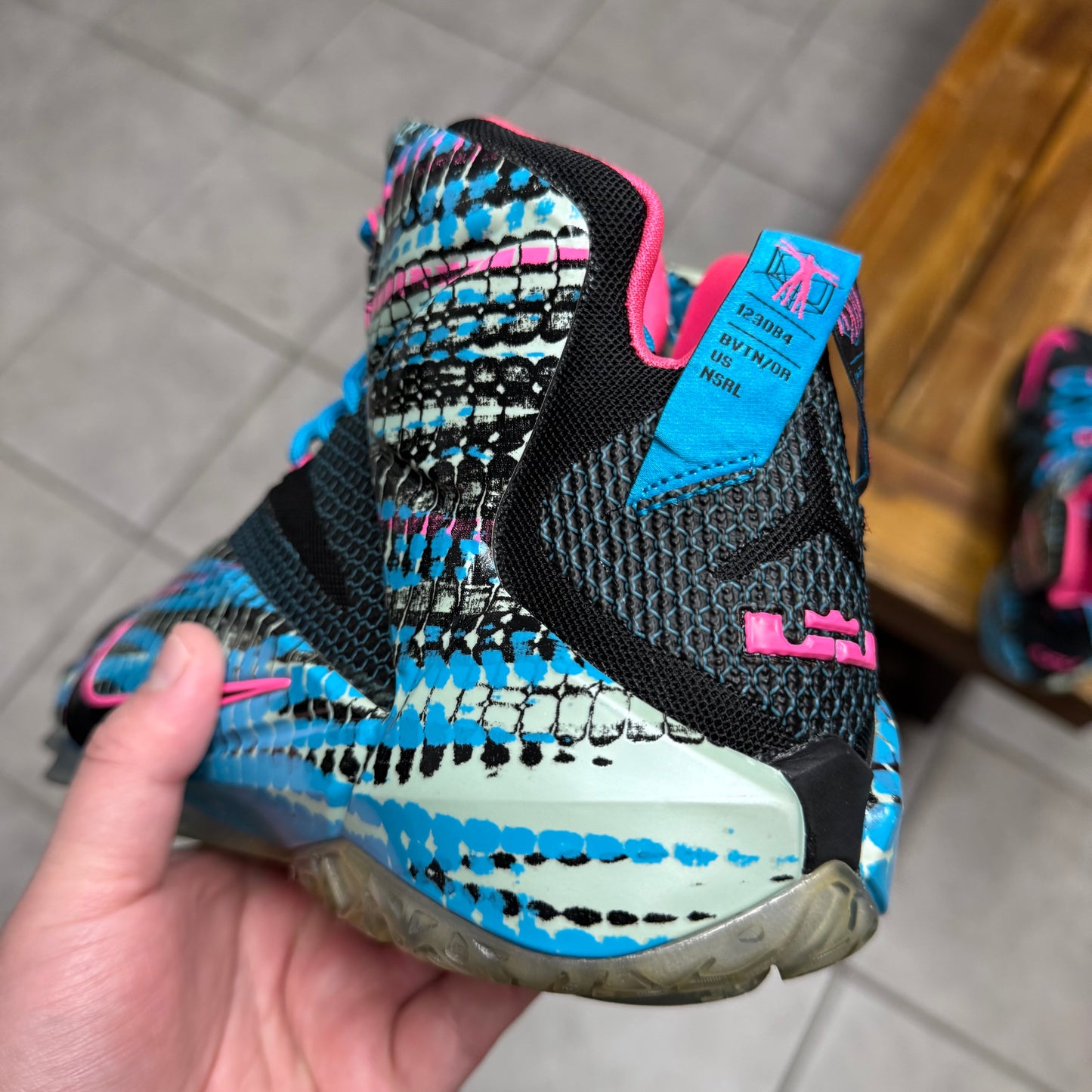 LeBron 12 ‘23 Chromosomes’ (Worn)