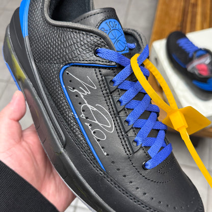 Jordan 2 Low x Off-White Black Varsity Royal