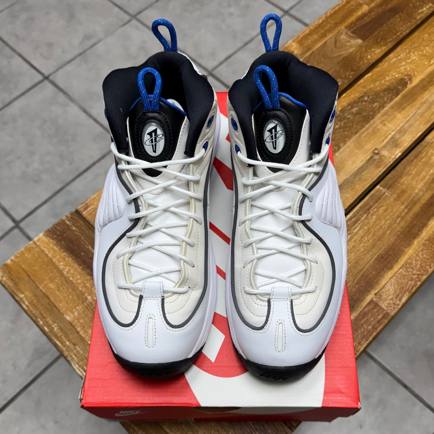 Air Penny 2 White Royal 2016 (Worn)