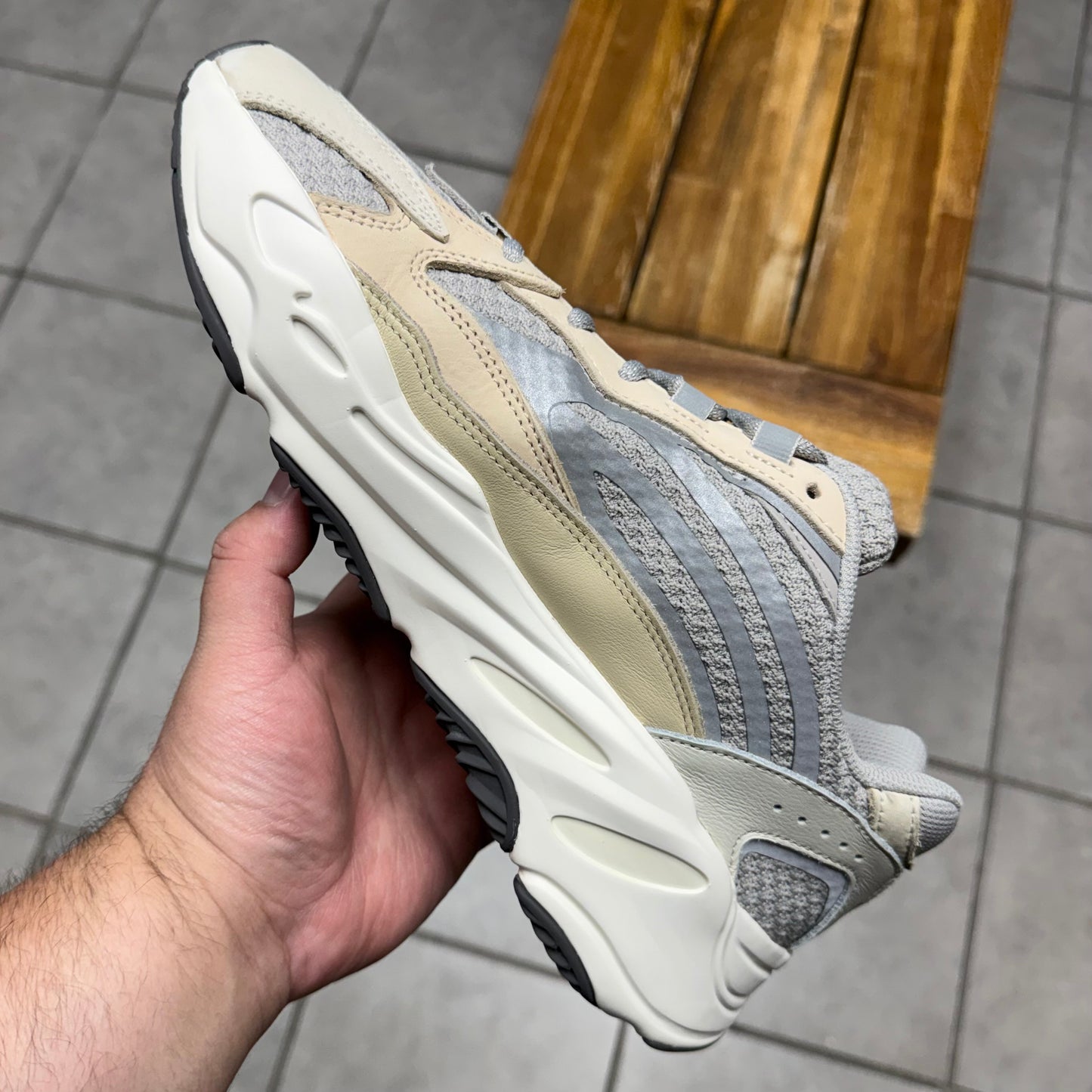 Yeezy 700 V2 Cream (Worn)