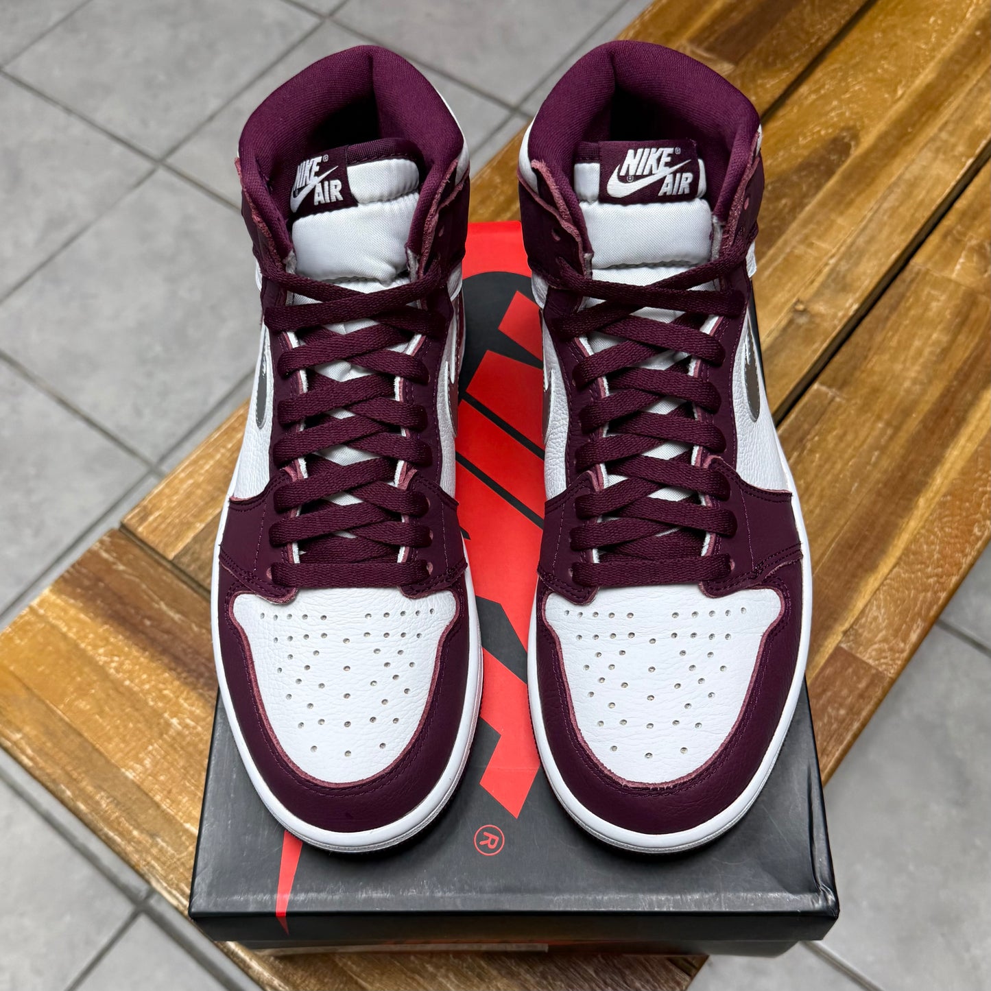 Jordan 1 High OG Bordeaux (Worn)