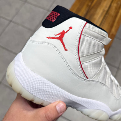 Jordan 11 Platinum Tint (Worn)