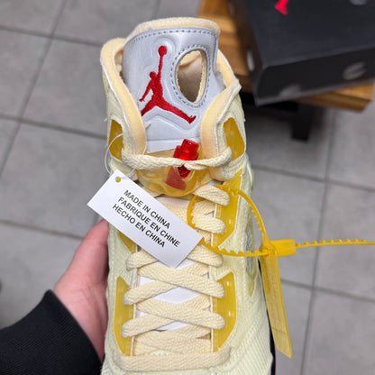 Jordan 5 x Off-White ‘Sail’