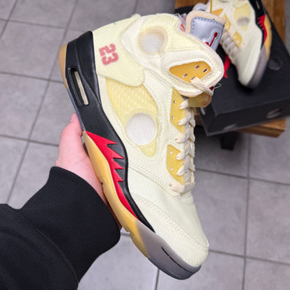 Jordan 5 x Off-White ‘Sail’