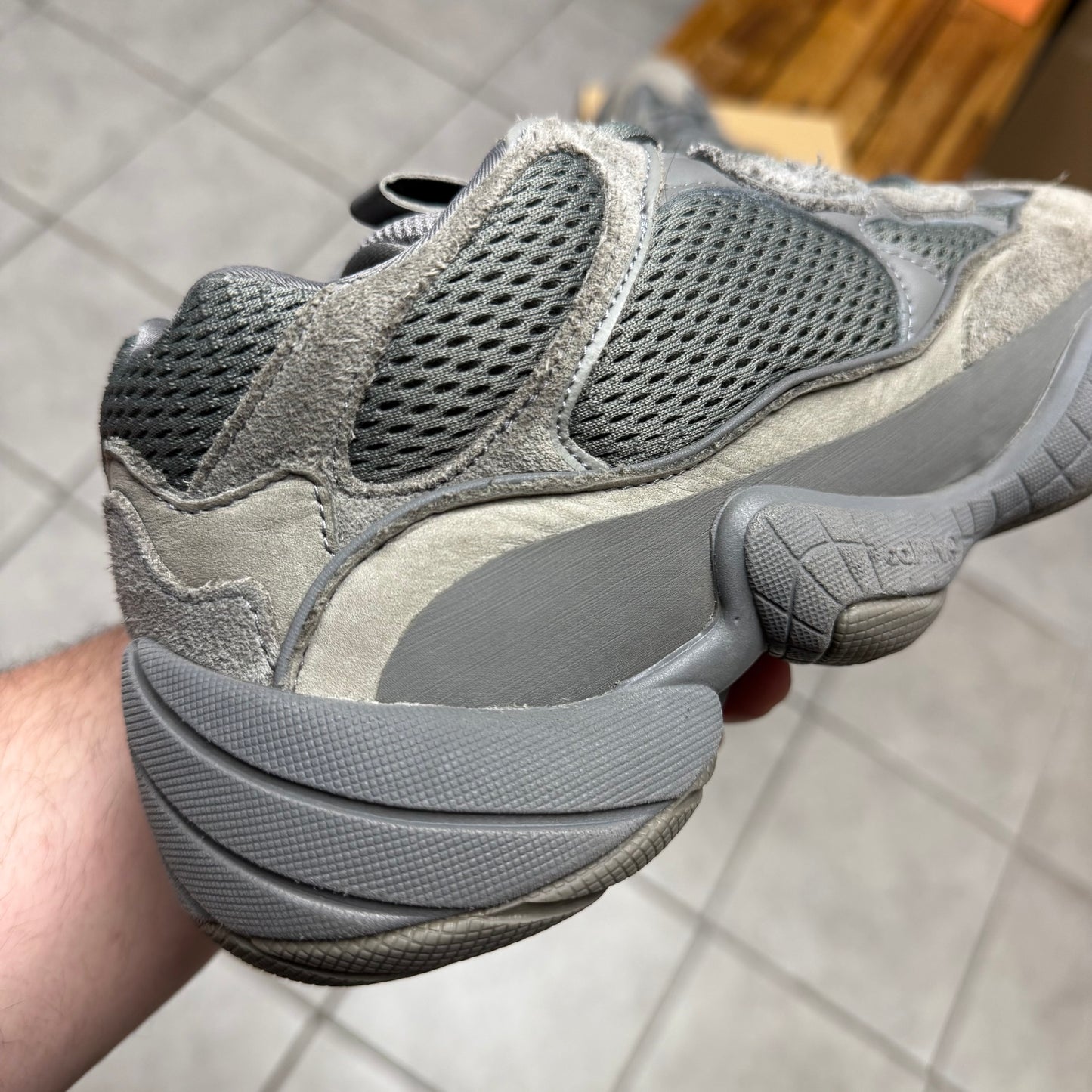 Yeezy 500 Granite (Worn)