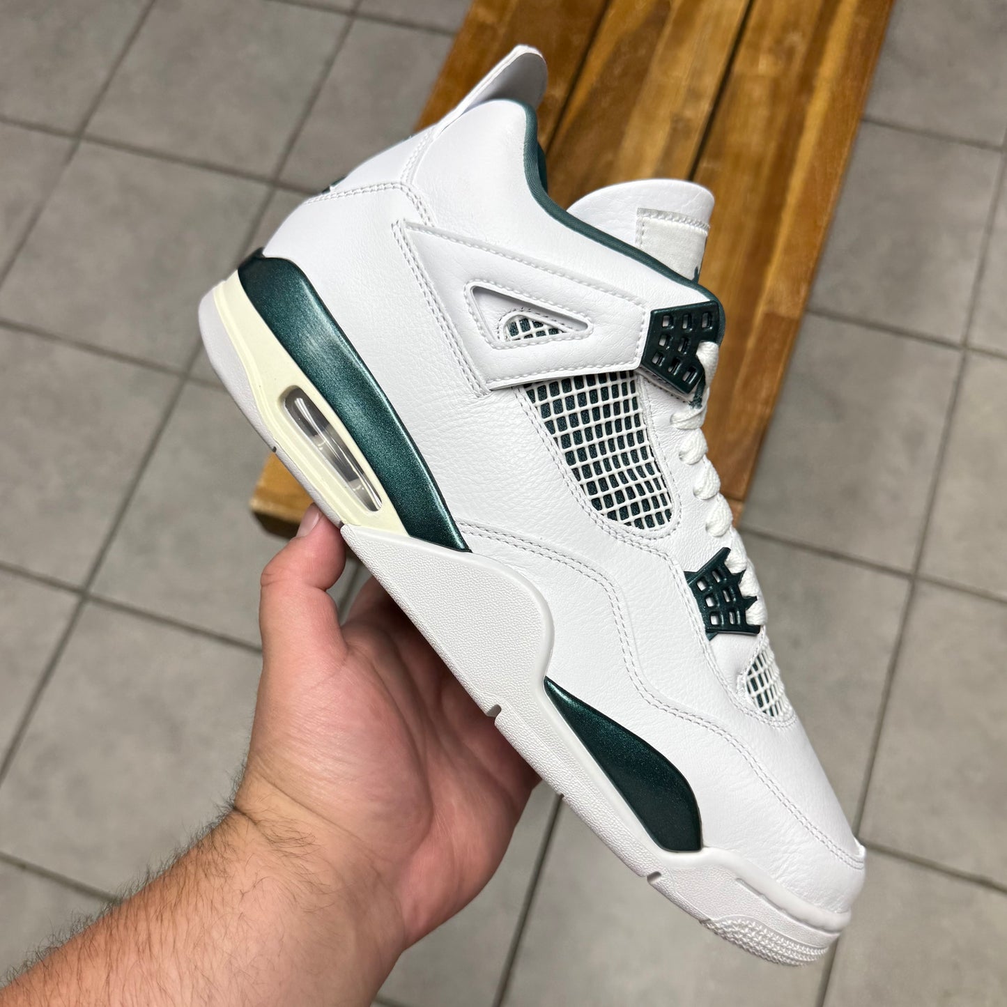 Jordan 4 Oxidized Green