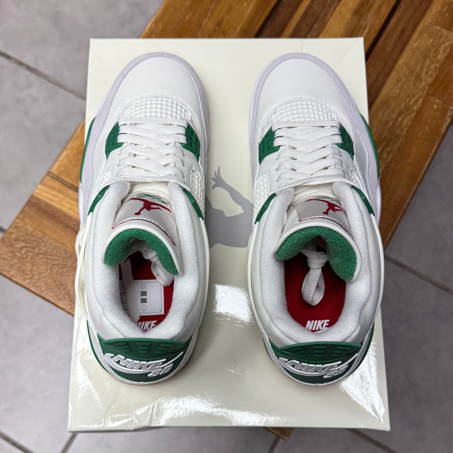 Jordan 4 SB Pine Green