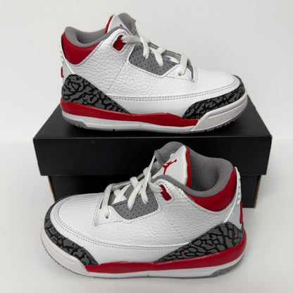 Jordan 3 Fire Red TD (Worn)