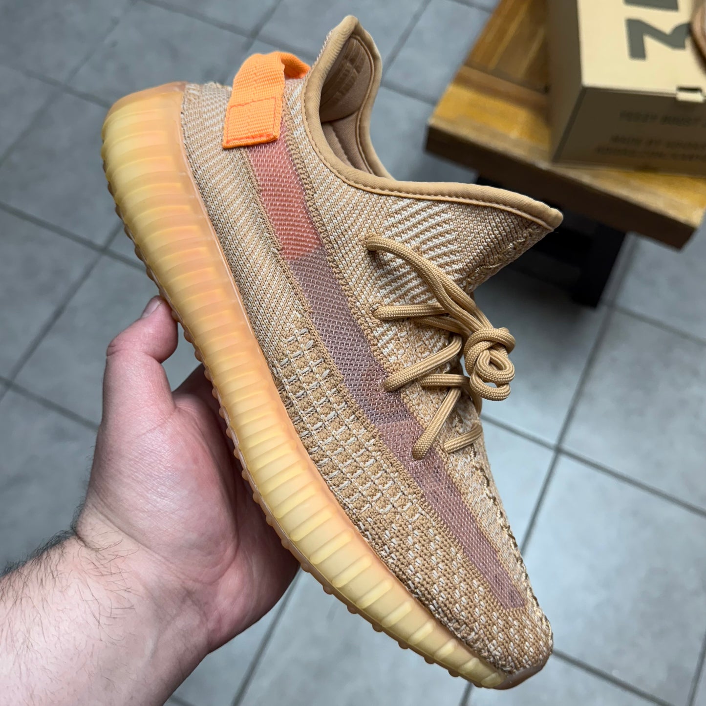 Yeezy 350 V2 Clay (Worn)