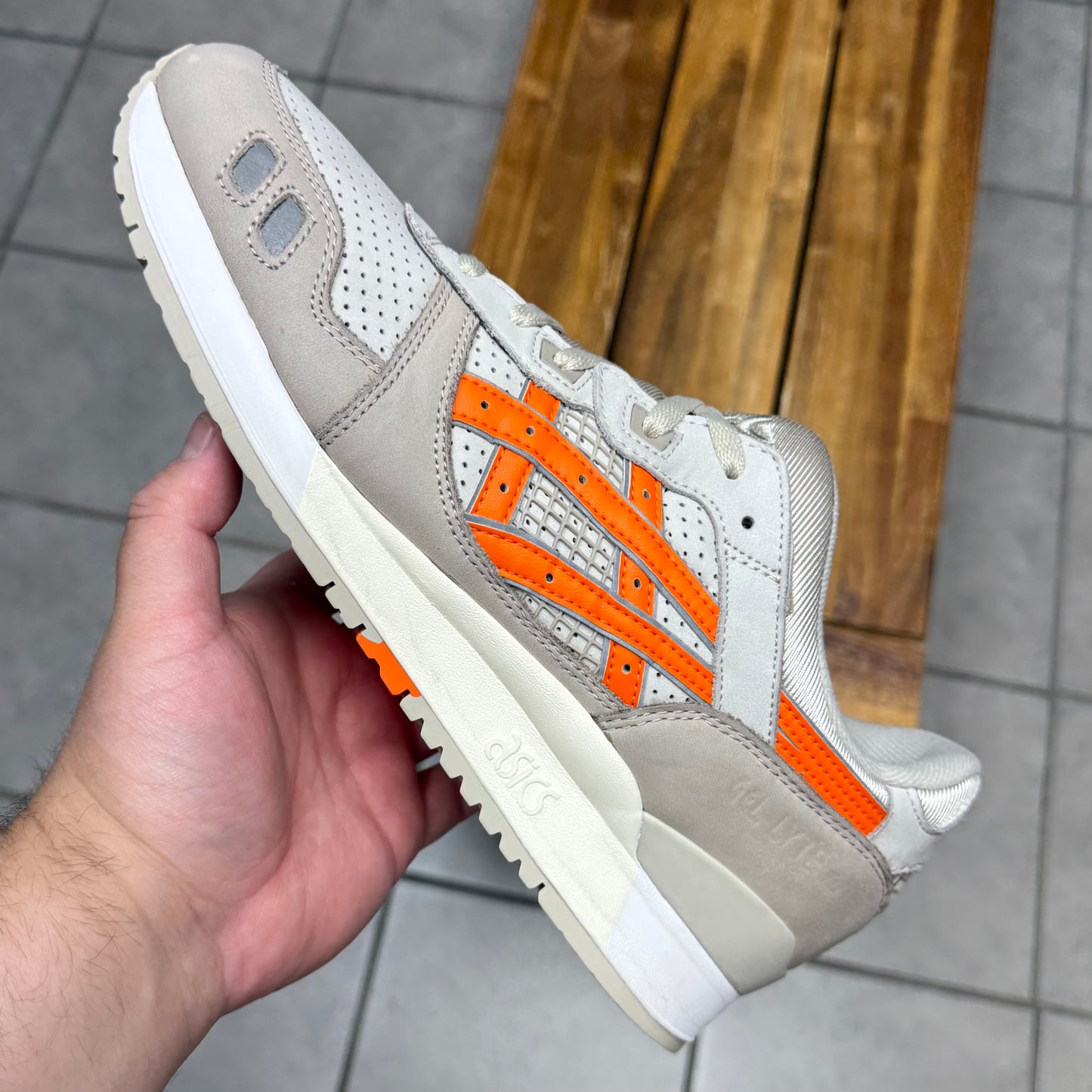 ASICS Gel Lyte 3 x Ronnie Fieg Super Orange (Worn)
