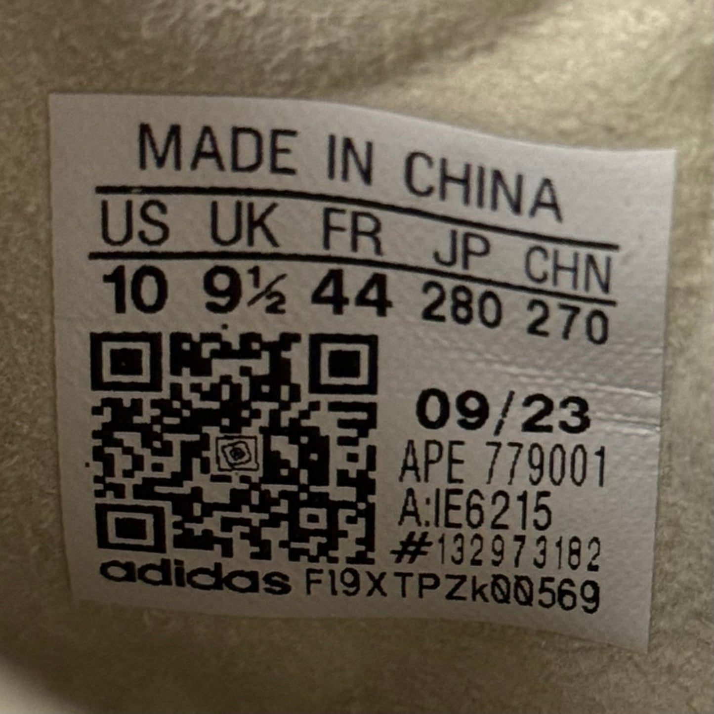 Adidas Fear of God Athletics x '86 Low ‘Talc’ (Worn)