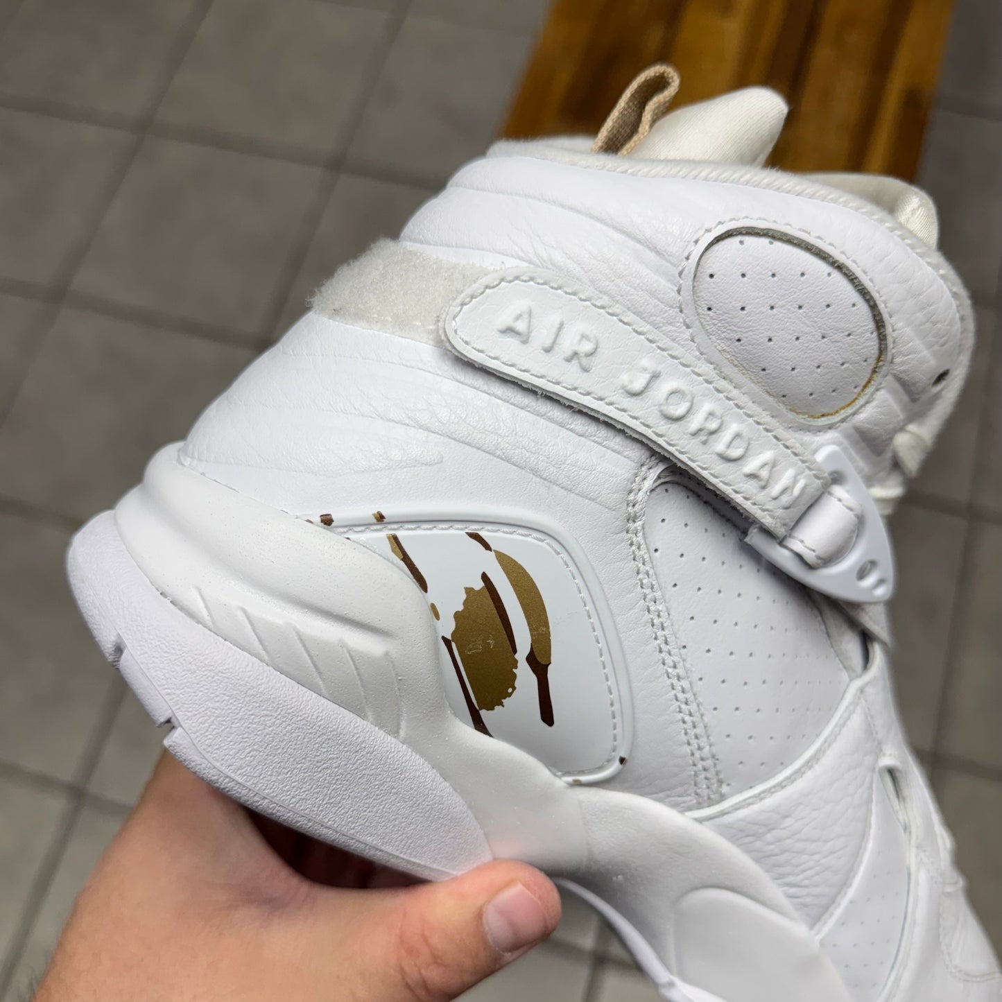 Air Jordan 8 Retro x OVO White (Worn)