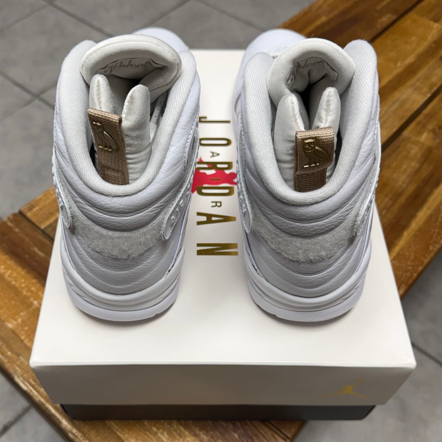 Air Jordan 8 Retro x OVO White (Worn)