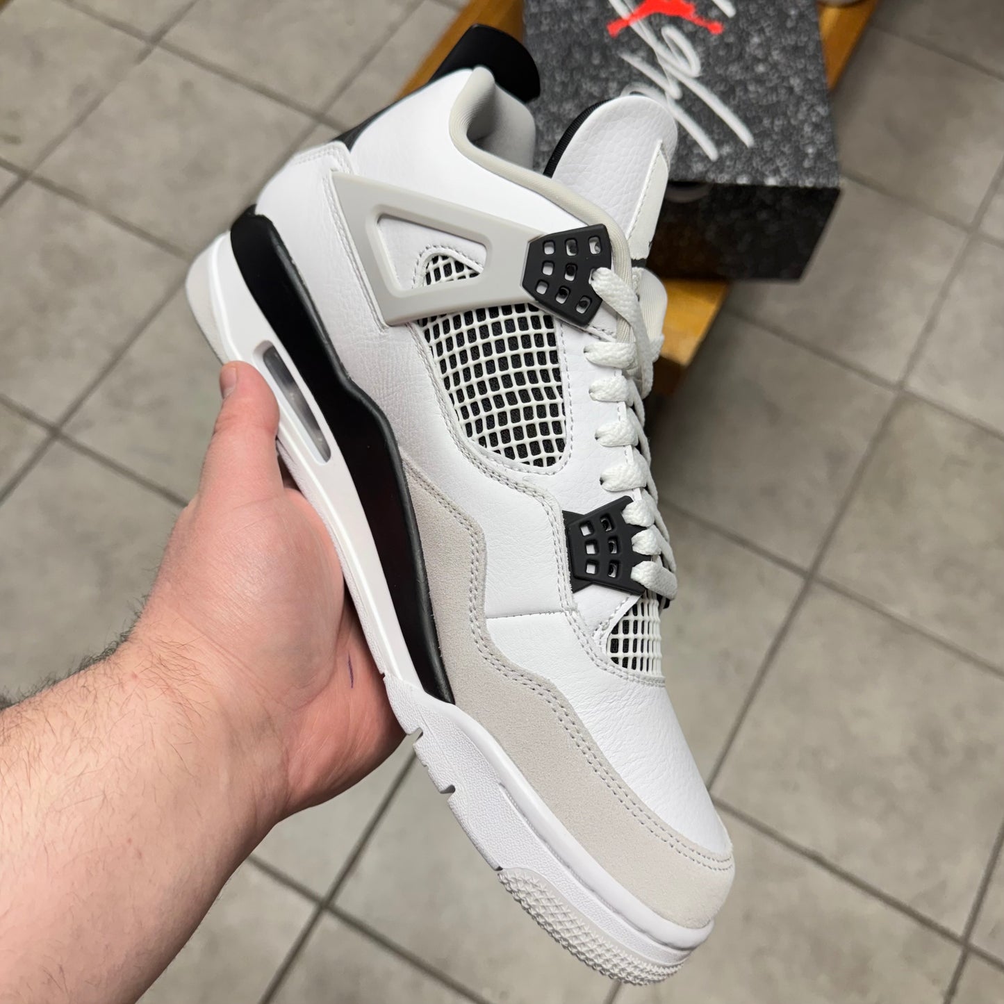 Jordan 4 Military Black