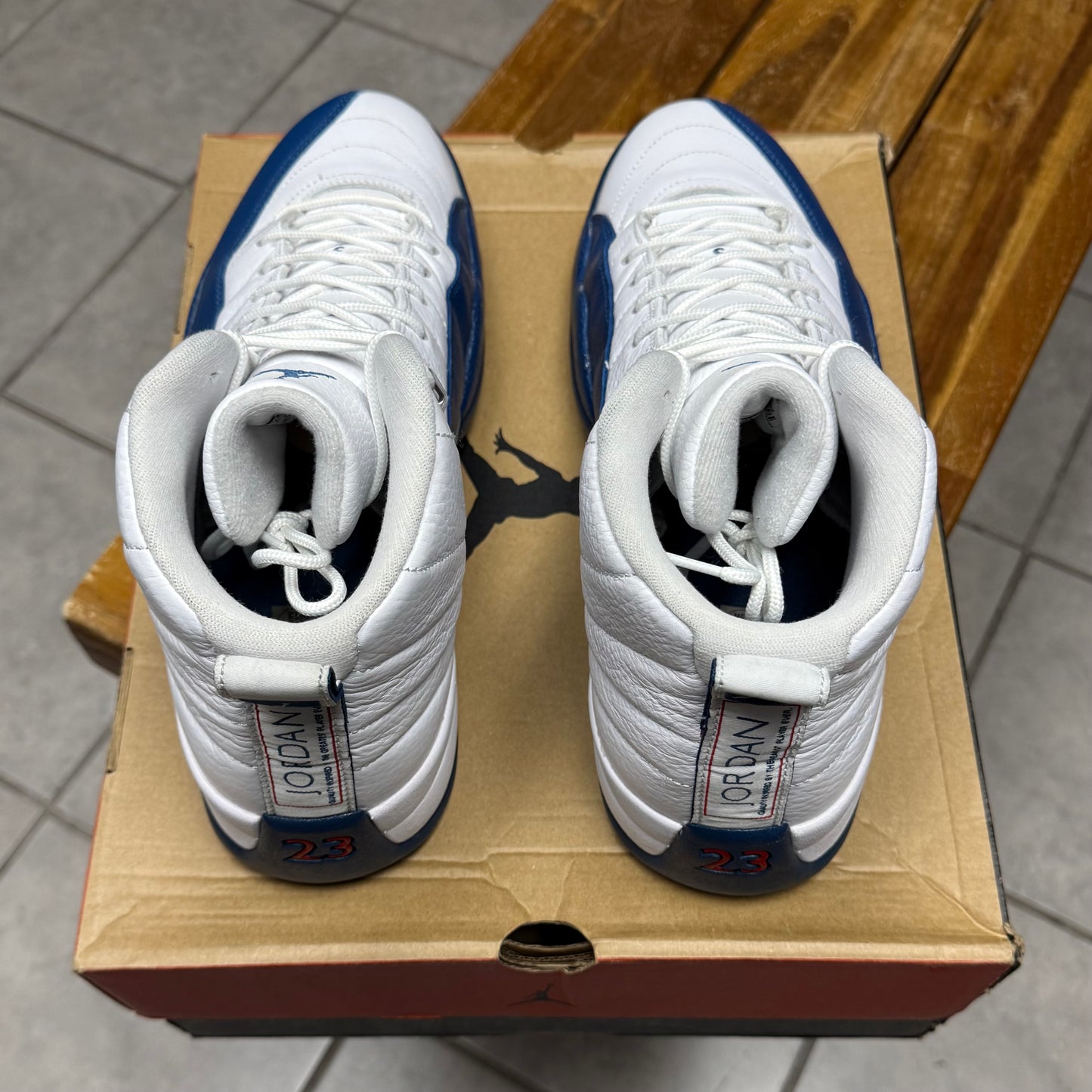 Jordan 12 French Blue 2016 (Worn)